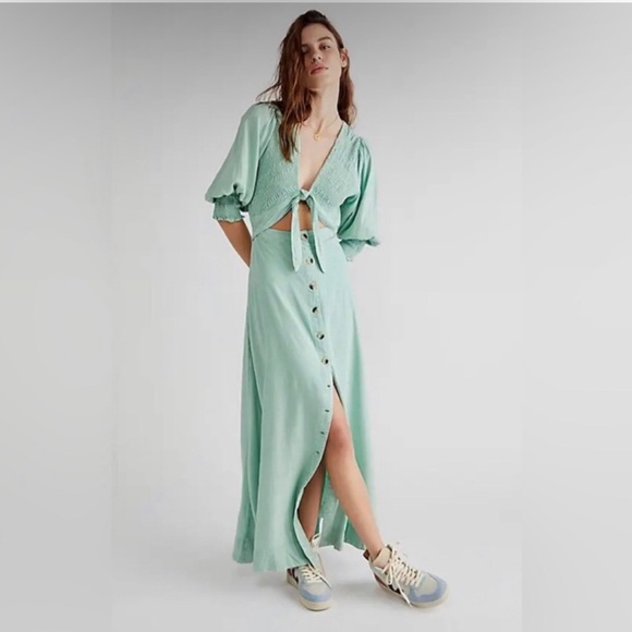 Free People Dresses & Skirts - 🍓SOLD🍓NWT Free People String of Hearts Maxi Dress